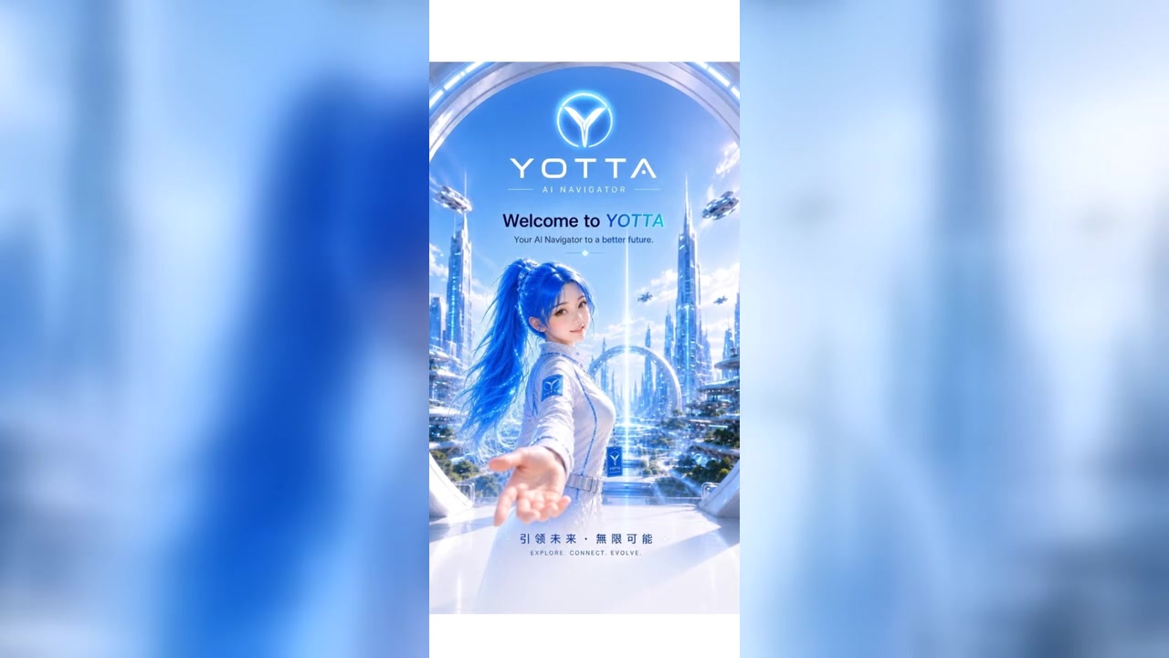 YOTTA AI Navigator 的未來城市視覺